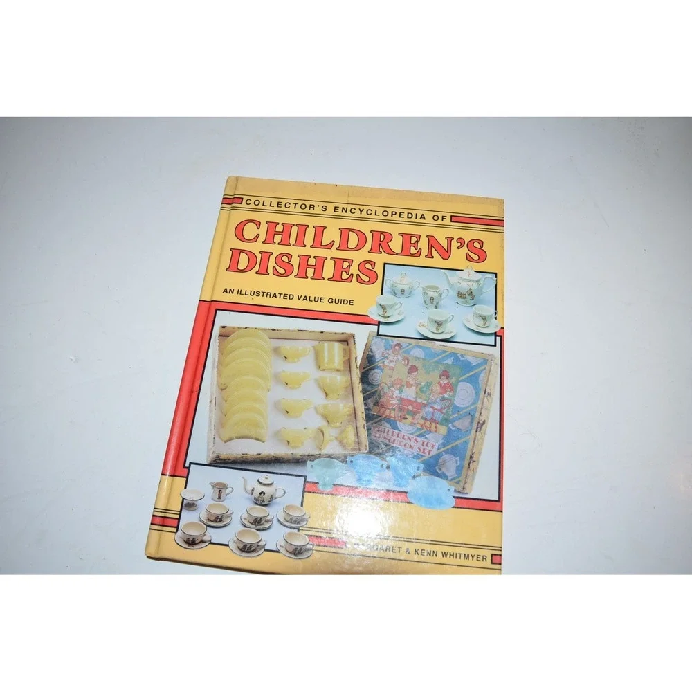 Collector's Encyclopedia Children's Dishes Book 1993 Guide Hobby Glass HB
